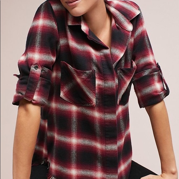 Anthro split back button down - Picture 3 of 4